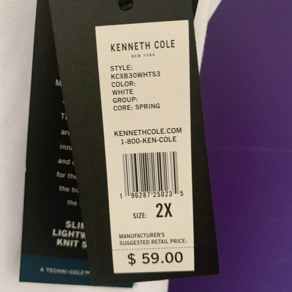 Men's 2X Kenneth Cole #284 - Picture 8 of 9